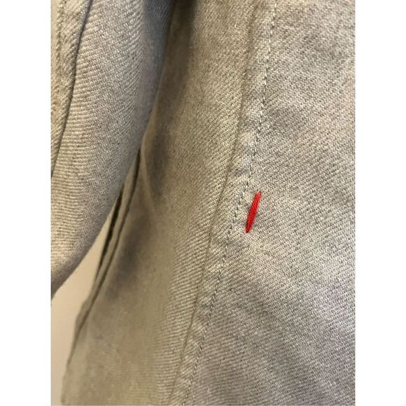 Casey Casey Cashmere Virgin Wool Beige Nehru collar Button Front Jacket M - Picture 4 of 9